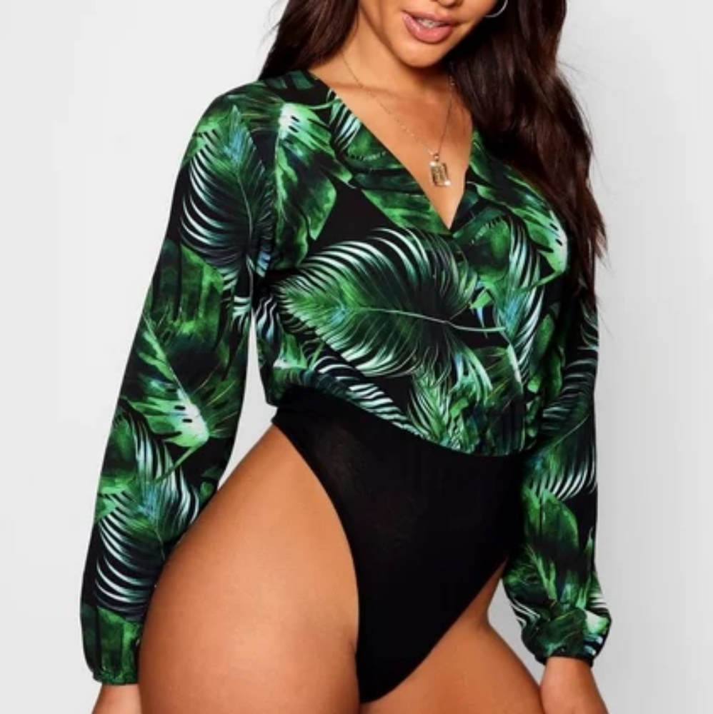 Green Leaf Bodysuit